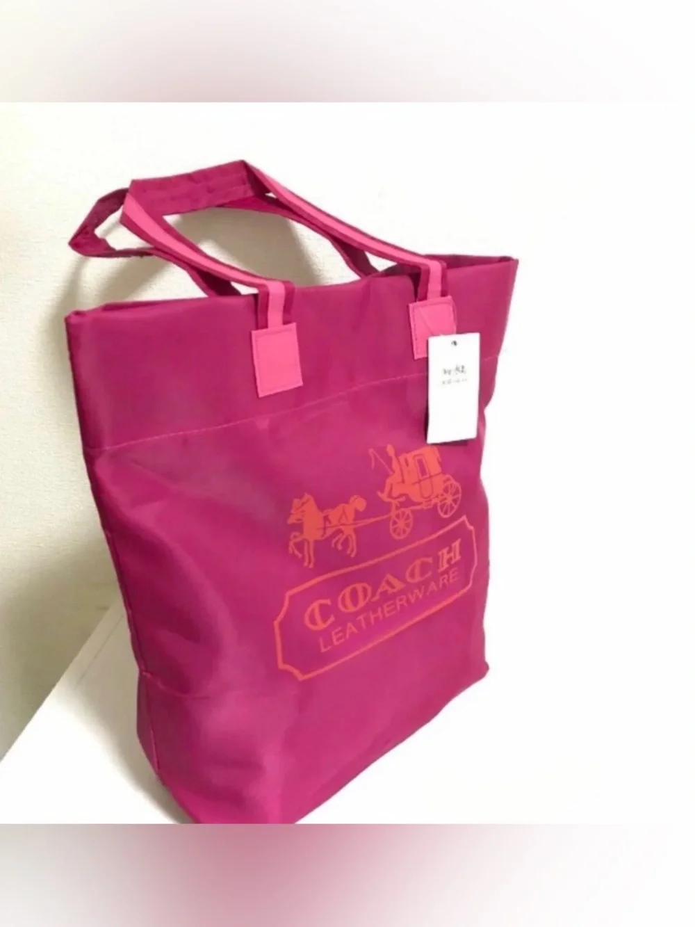 Coach Everyday Nylon Shoppers Tote - Picture 3 of 6